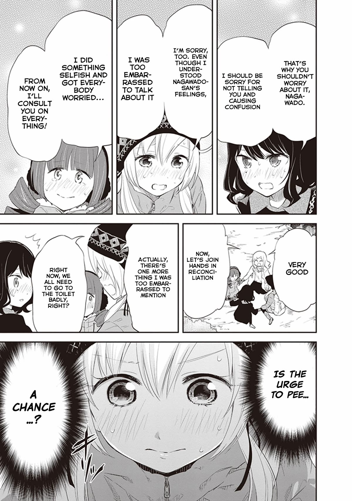 Girigiri Out Chapter 29 page 21 - Chapter 29: Girls-Only Hiking