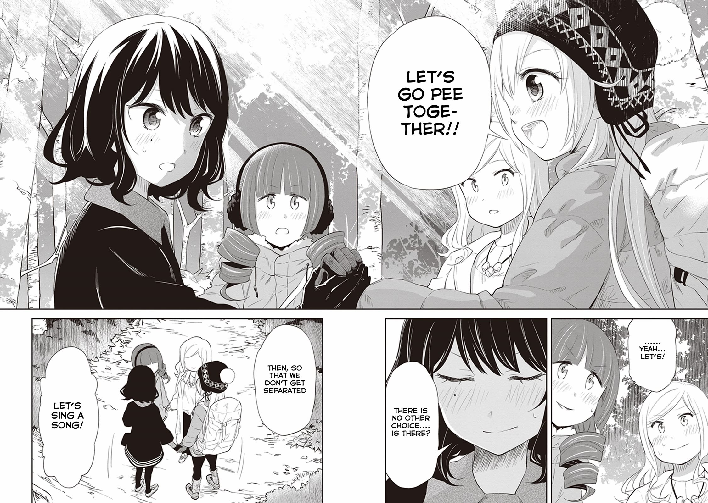 Girigiri Out Chapter 29 page 22 - Chapter 29: Girls-Only Hiking