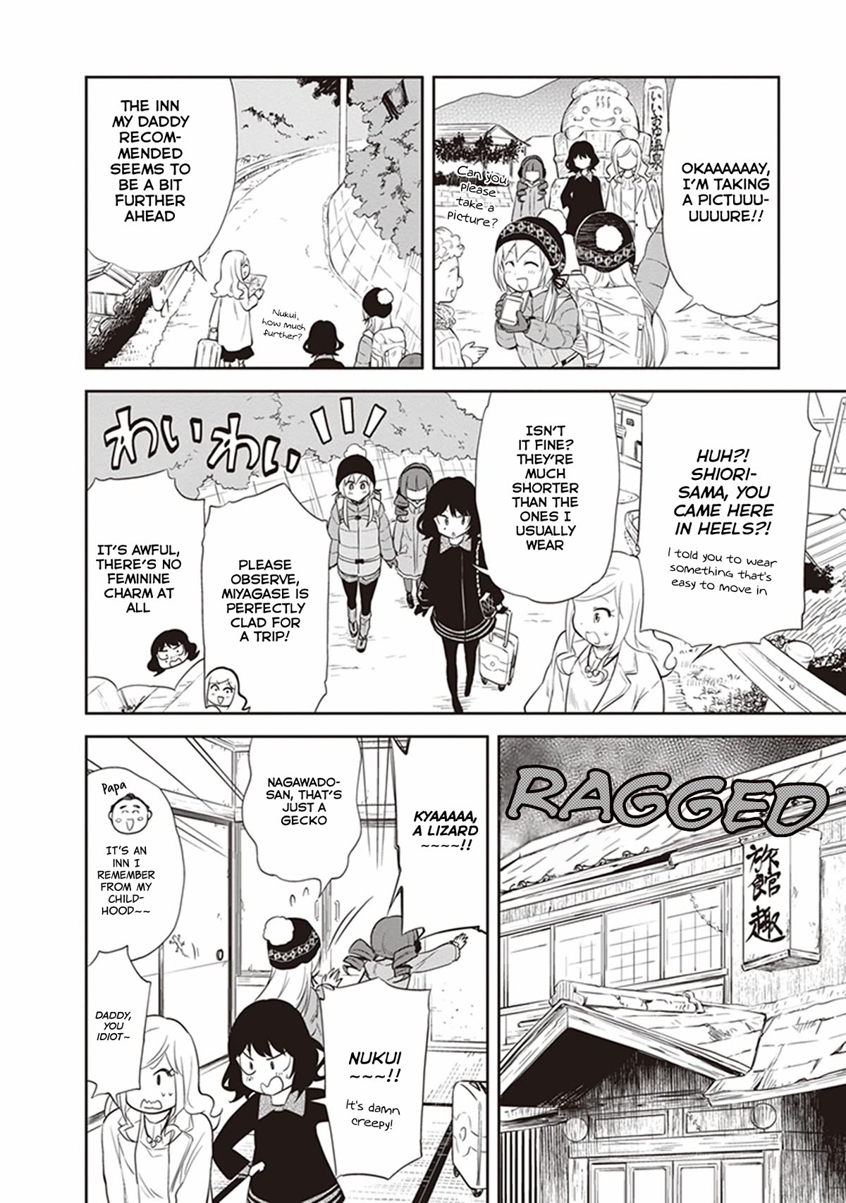 Girigiri Out Chapter 29 page 6 - Chapter 29: Girls-Only Hiking