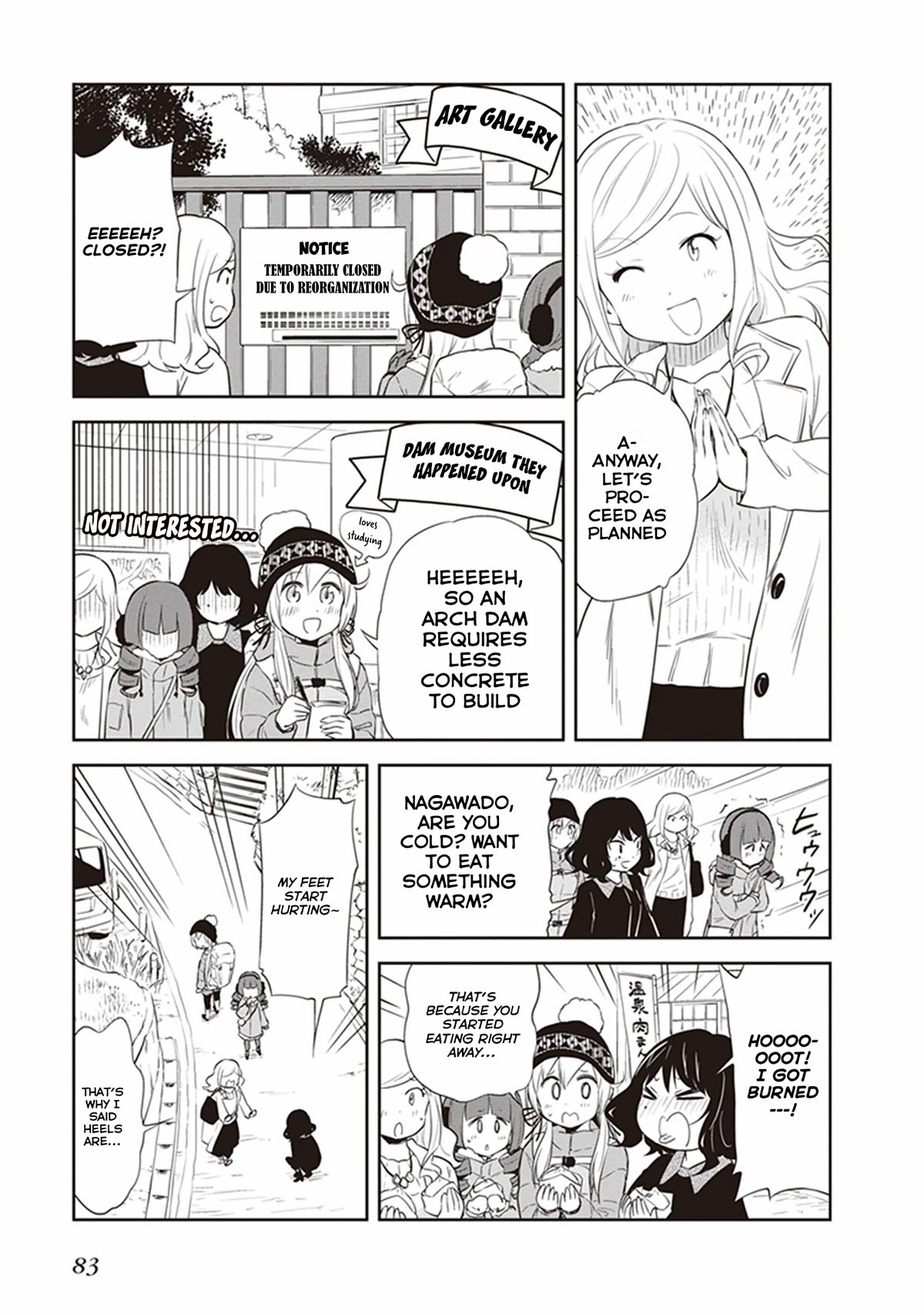 Girigiri Out Chapter 29 page 7 - Chapter 29: Girls-Only Hiking