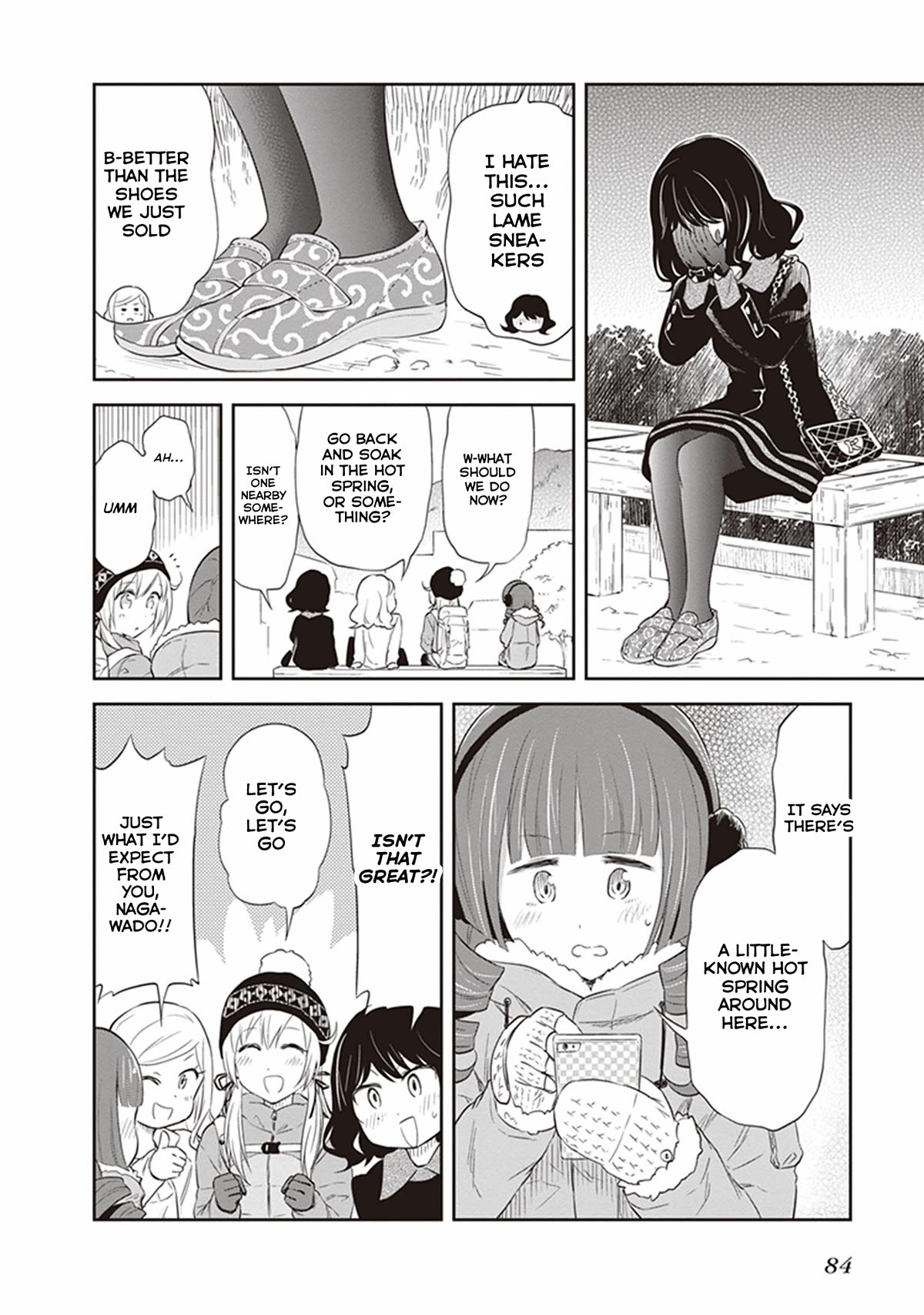 Girigiri Out Chapter 29 page 8 - Chapter 29: Girls-Only Hiking