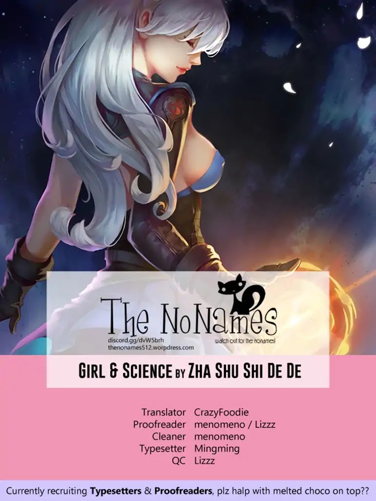Girl and Science Chapter 1 page 1 - Chapter 1: I'm a Test Subject?