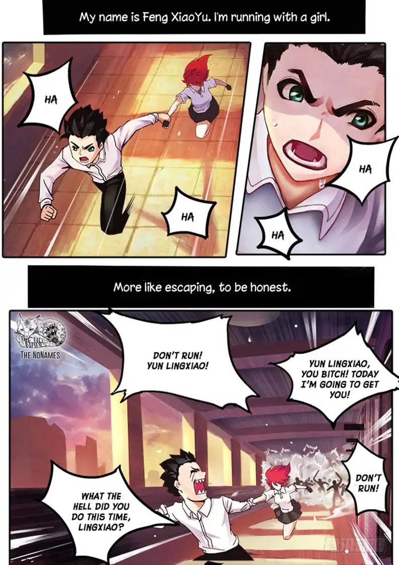 Girl and Science Chapter 1 page 4 - Chapter 1: I'm a Test Subject?
