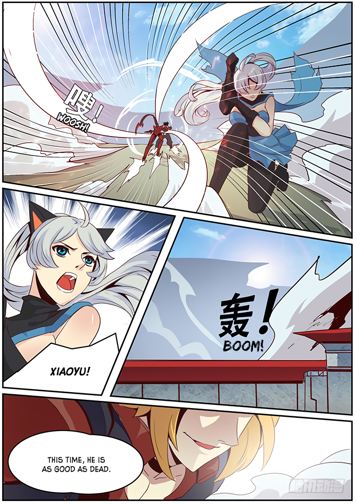 Girl and Science Chapter 11 page 10 - Chapter 11: Heroic for once