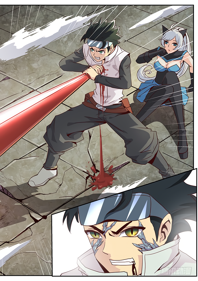 Girl and Science Chapter 11 page 5 - Chapter 11: Heroic for once