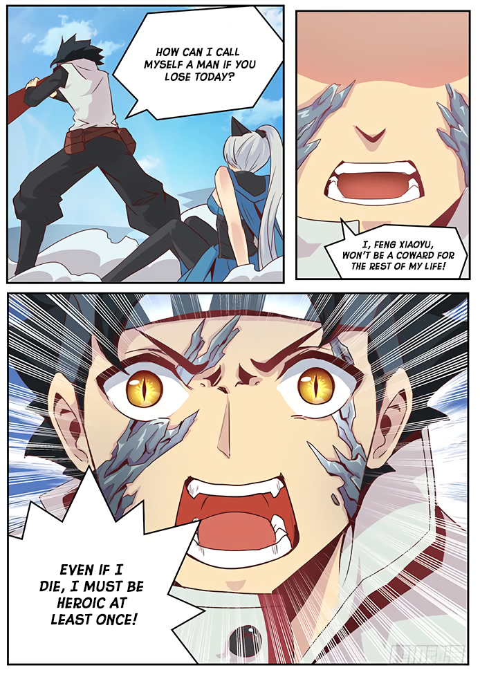 Girl and Science Chapter 11 page 7 - Chapter 11: Heroic for once