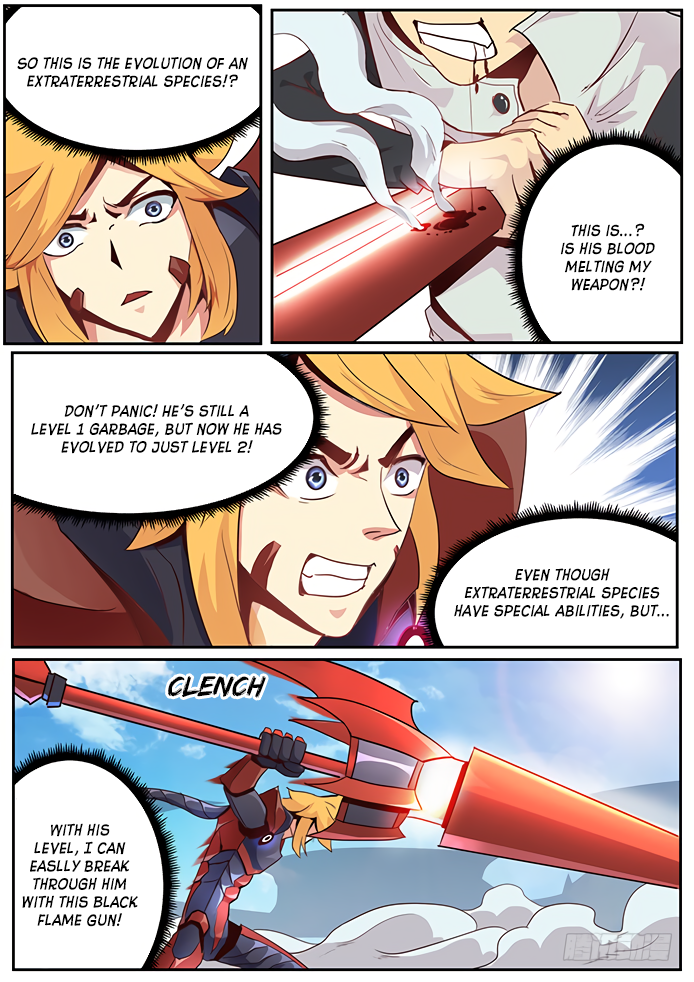 Girl and Science Chapter 11 page 8 - Chapter 11: Heroic for once