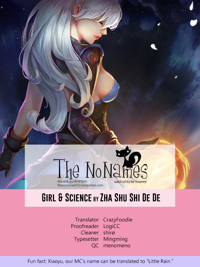 Girl and Science Chapter 13 page 1 - Chapter 13: Power!