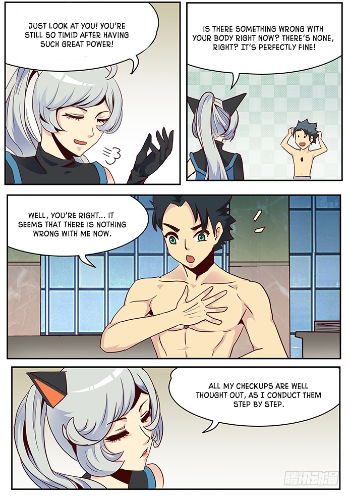 Girl and Science Chapter 17 page 10 - Chapter 17: Not human