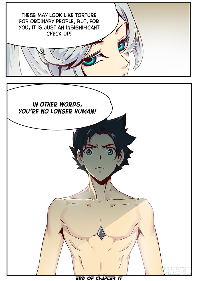 Girl and Science Chapter 17 page 11 - Chapter 17: Not human
