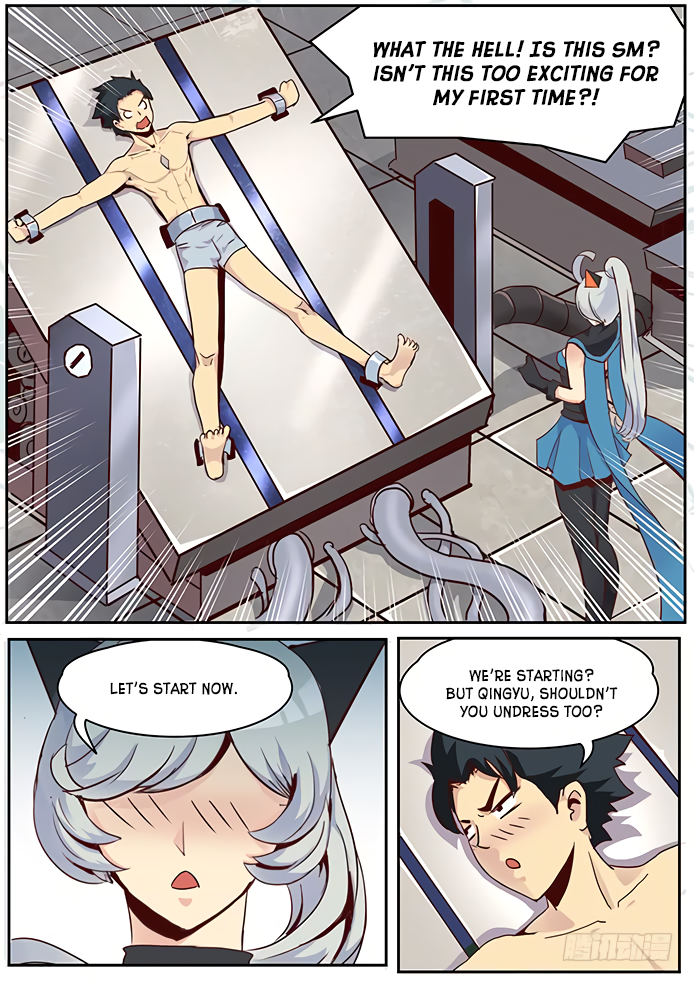 Girl and Science Chapter 17 page 6 - Chapter 17: Not human