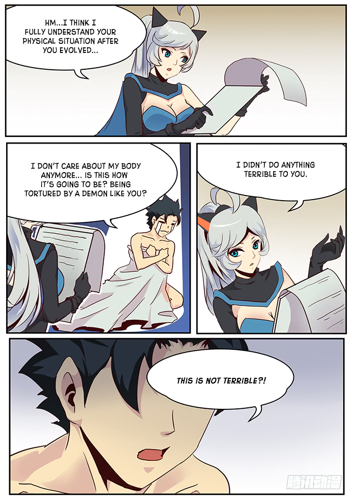 Girl and Science Chapter 17 page 8 - Chapter 17: Not human