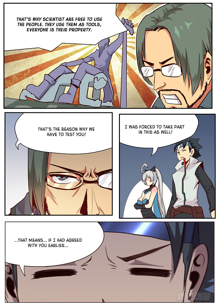 Girl and Science Chapter 19 page 5 - Chapter 19: My cup of tea