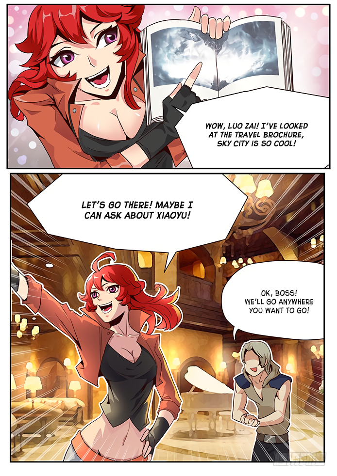 Girl and Science Chapter 20 page 9 - Chapter 20: New journey