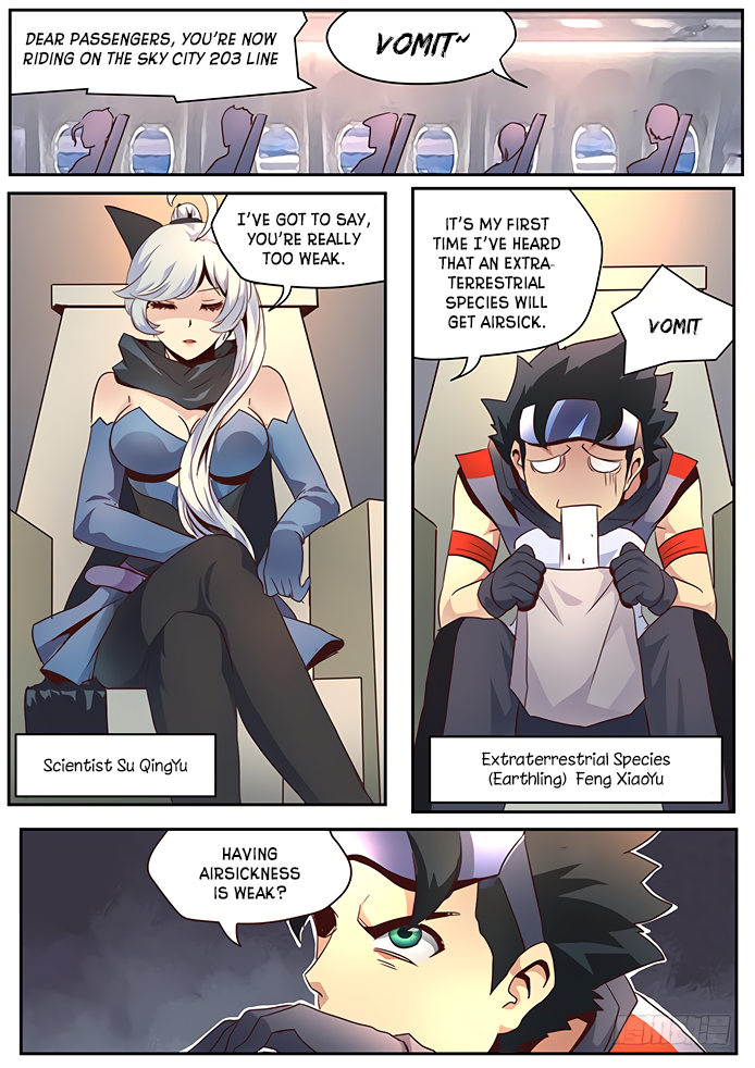Girl and Science Chapter 21 page 6 - Chapter 21: A plane?