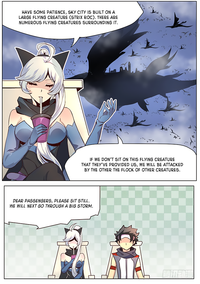 Girl and Science Chapter 21 page 8 - Chapter 21: A plane?