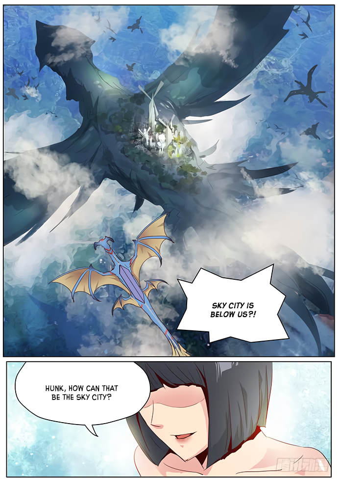 Girl and Science Chapter 22 page 10 - Chapter 22: Sky City