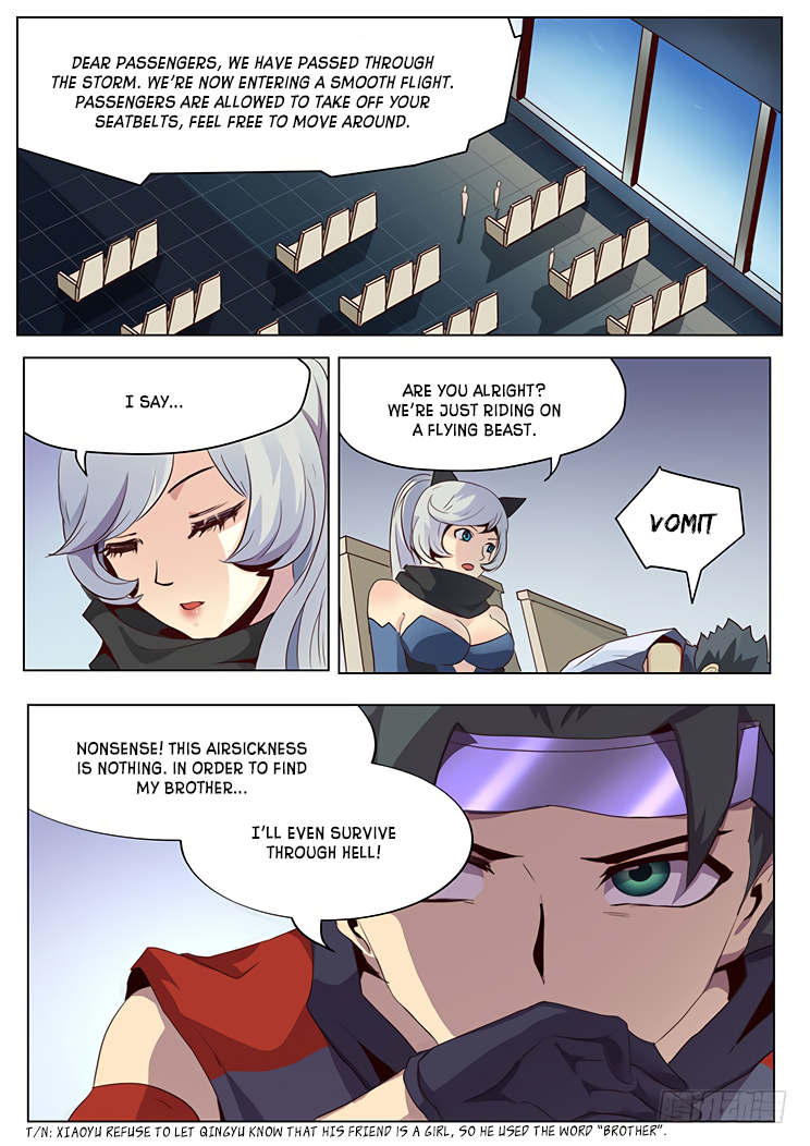 Girl and Science Chapter 22 page 2 - Chapter 22: Sky City