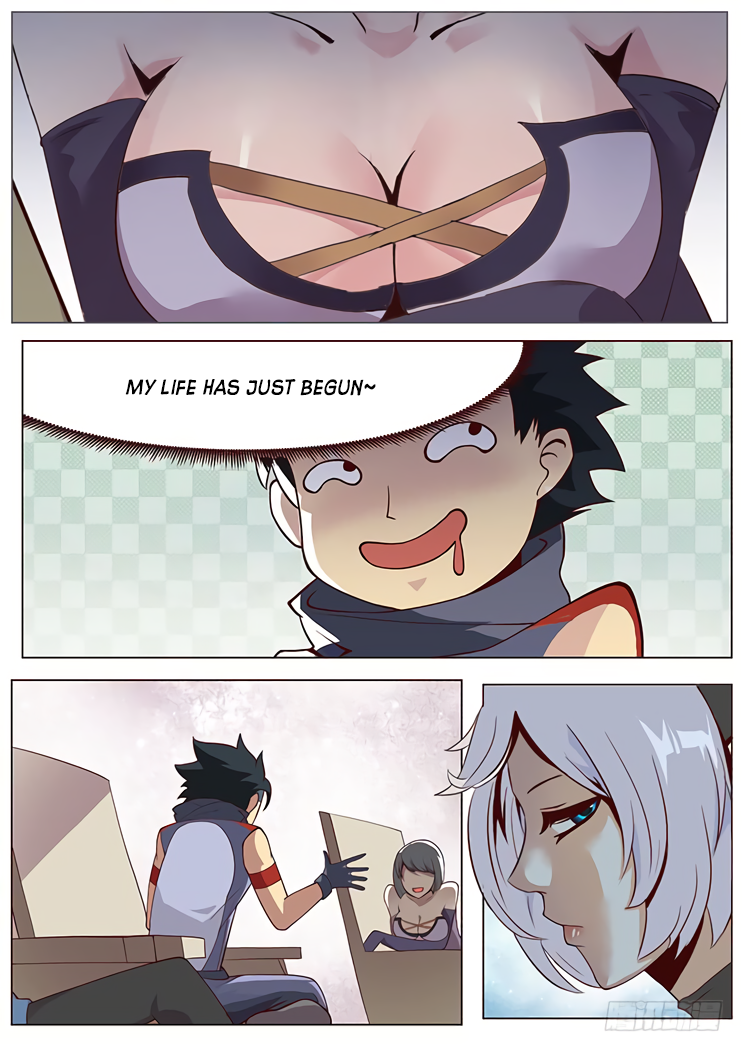 Girl and Science Chapter 22 page 6 - Chapter 22: Sky City
