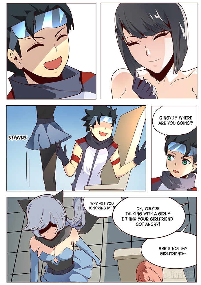 Girl and Science Chapter 22 page 7 - Chapter 22: Sky City