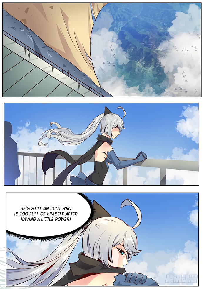 Girl and Science Chapter 22 page 8 - Chapter 22: Sky City