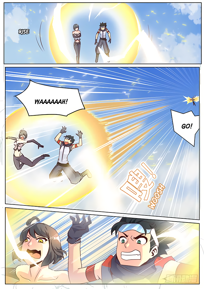Girl and Science Chapter 24 page 4 - Chapter 24: Break through