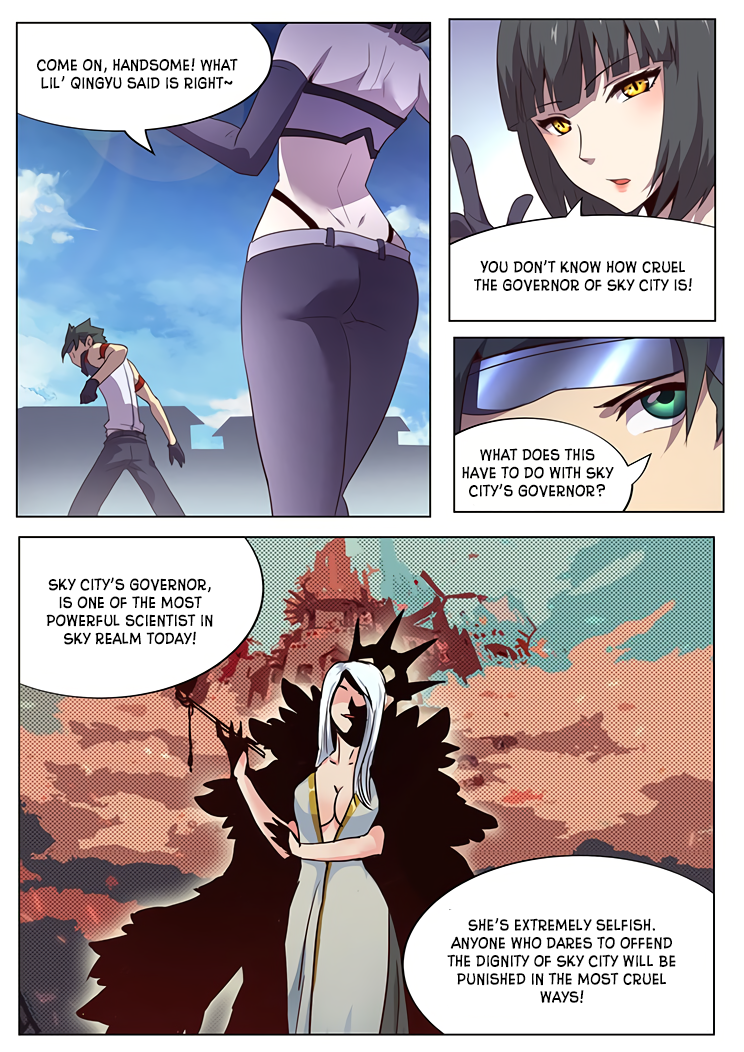 Girl and Science Chapter 25 page 10 - Chapter 25: Sky City's Scientists