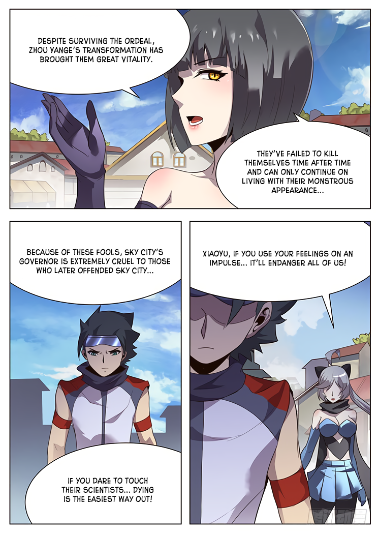 Girl and Science Chapter 25 page 13 - Chapter 25: Sky City's Scientists