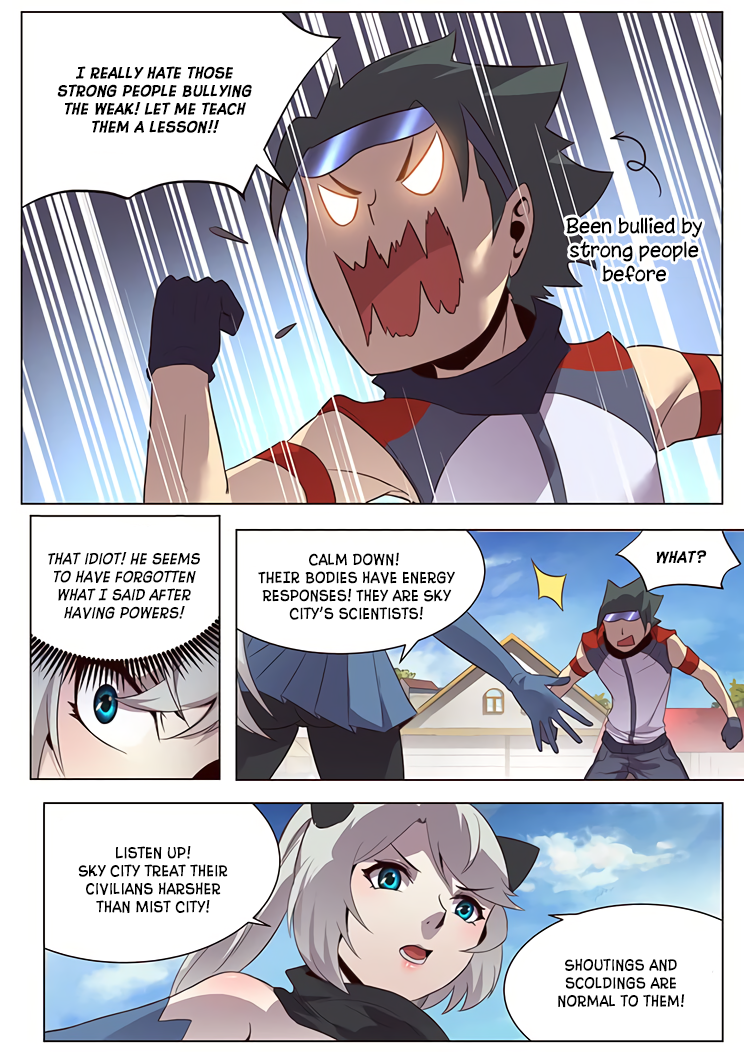 Girl and Science Chapter 25 page 8 - Chapter 25: Sky City's Scientists