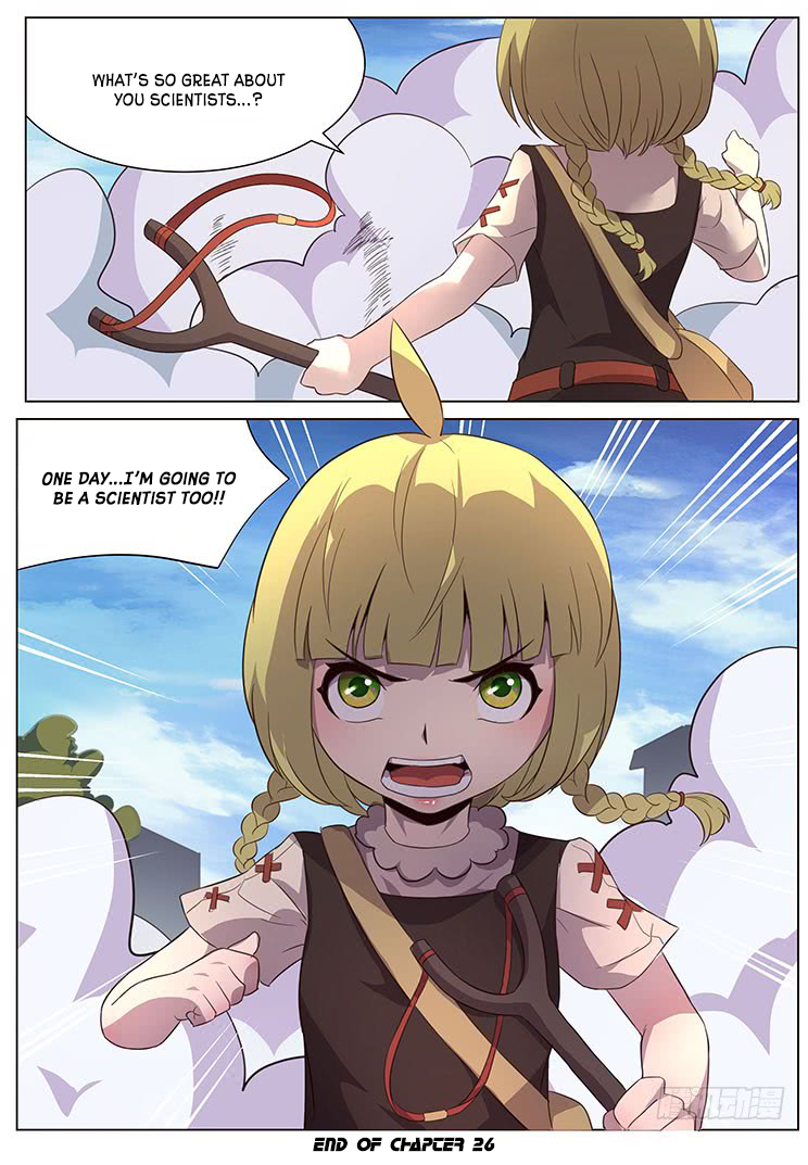 Girl and Science Chapter 26 page 13 - Chapter 26: I want to be a Scientist!