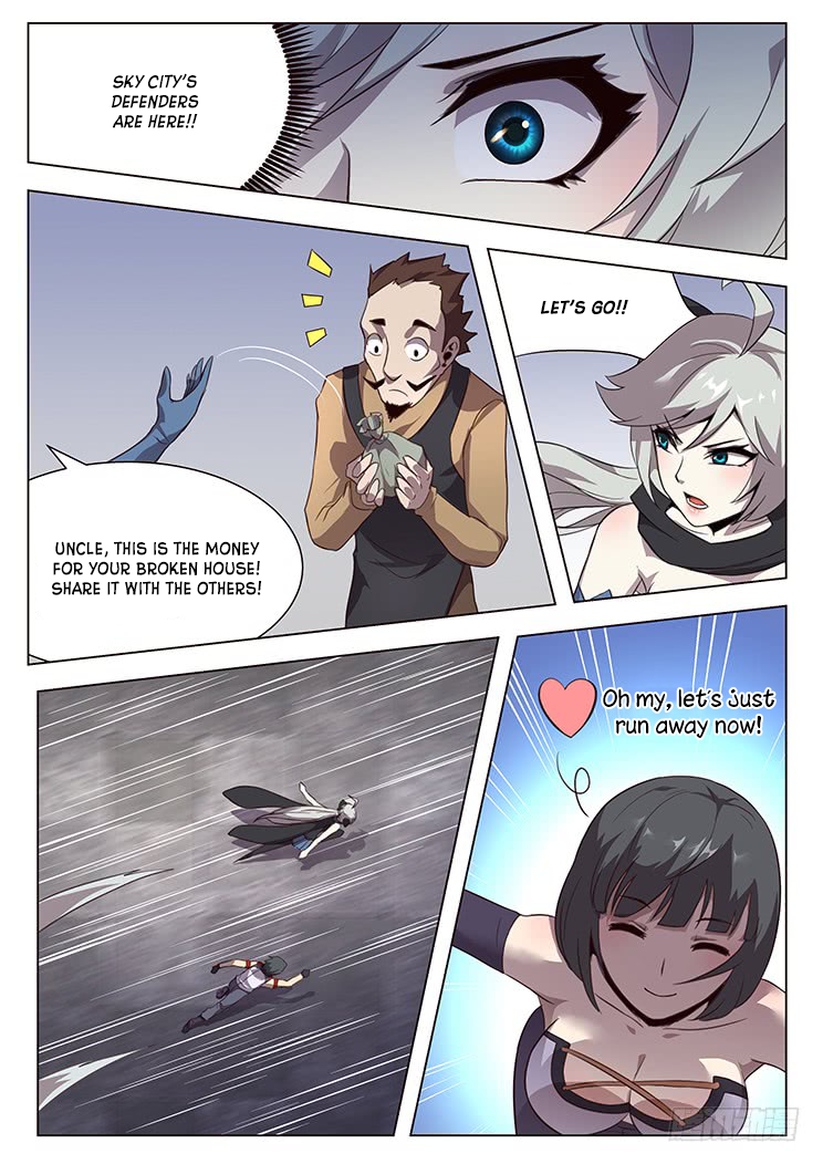 Girl and Science Chapter 28 page 6 - Chapter 28: How dare you attack our men!