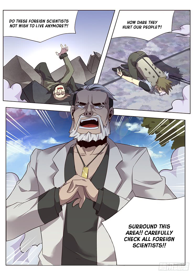 Girl and Science Chapter 28 page 8 - Chapter 28: How dare you attack our men!