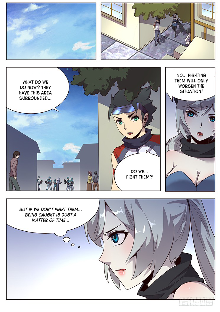 Girl and Science Chapter 28 page 9 - Chapter 28: How dare you attack our men!