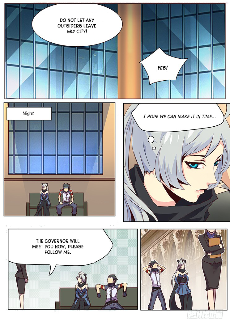 Girl and Science Chapter 29 page 11 - Chapter 29: Secure the Perimeters!