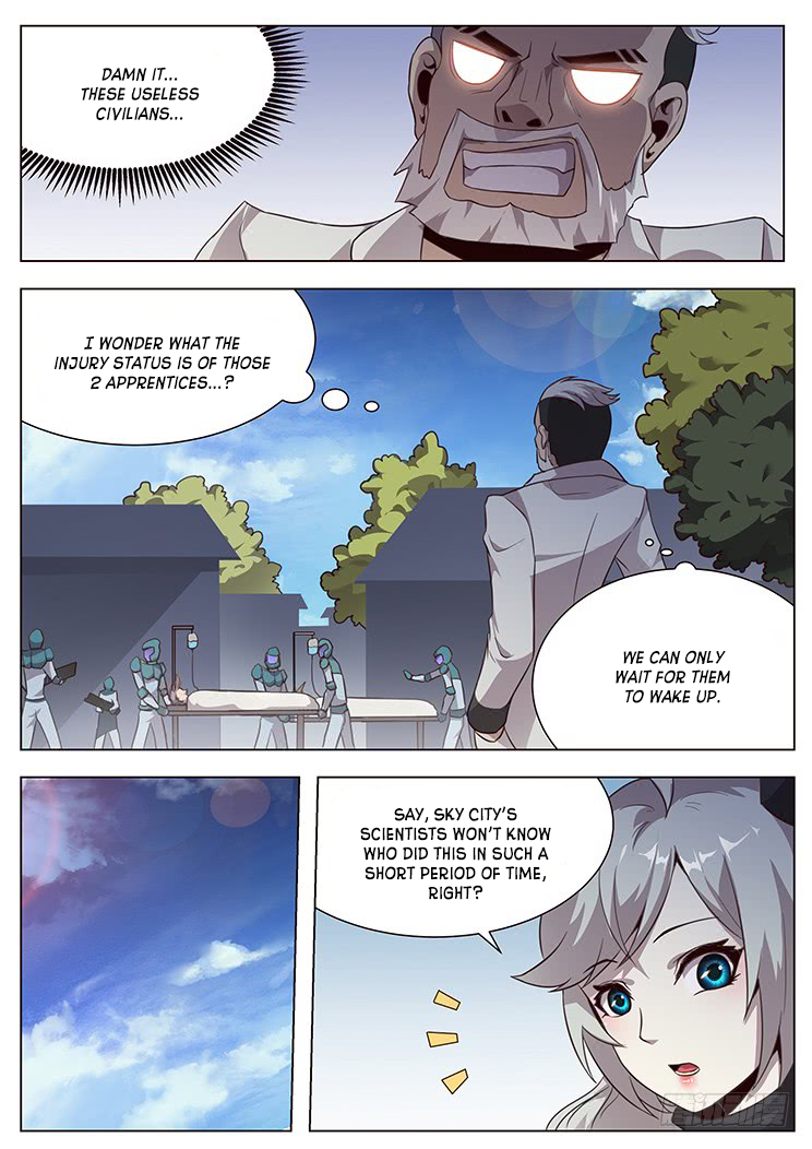 Girl and Science Chapter 29 page 3 - Chapter 29: Secure the Perimeters!