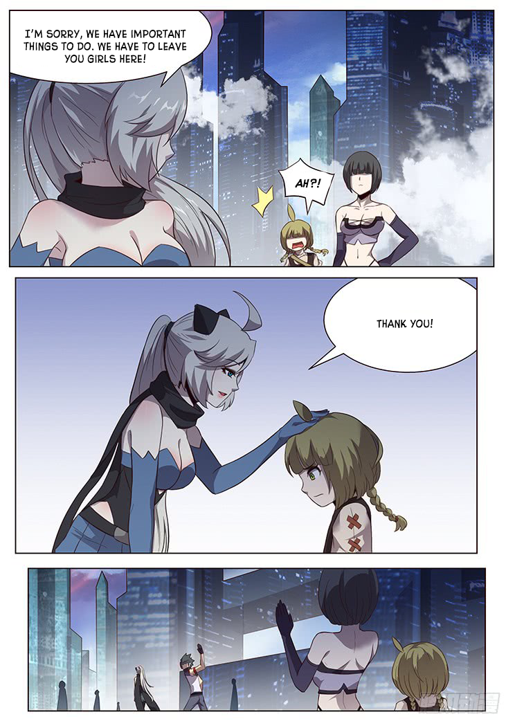 Girl and Science Chapter 29 page 6 - Chapter 29: Secure the Perimeters!
