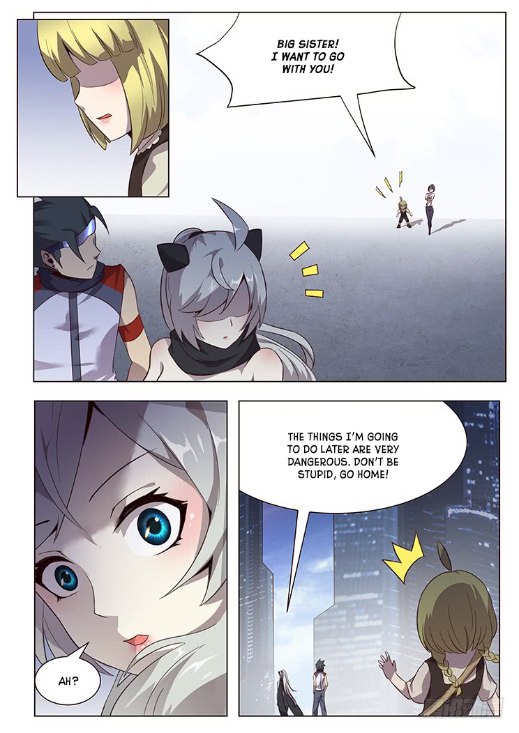 Girl and Science Chapter 29 page 7 - Chapter 29: Secure the Perimeters!