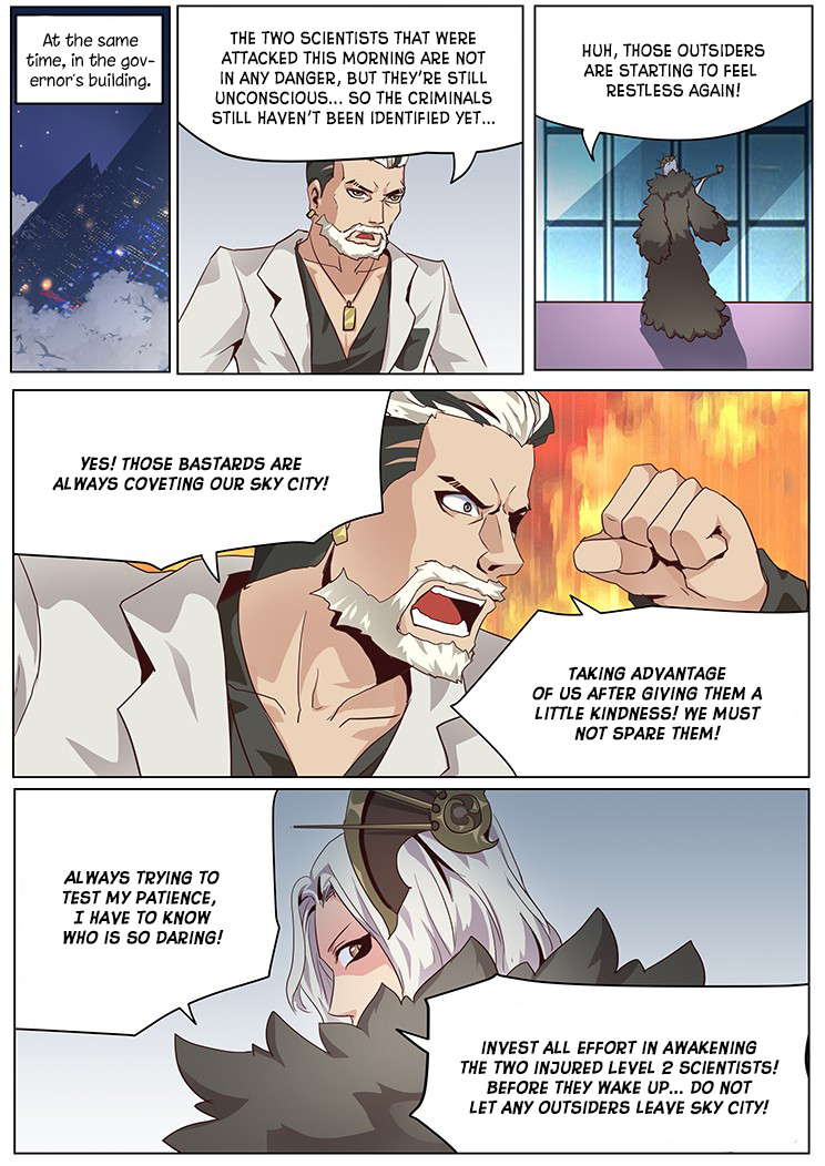 Girl and Science Chapter 29 page 9 - Chapter 29: Secure the Perimeters!