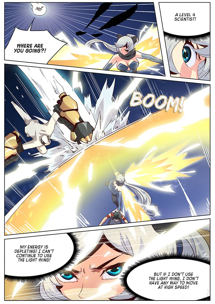 Girl and Science Chapter 31 page 10 - Chapter 31: Shot down