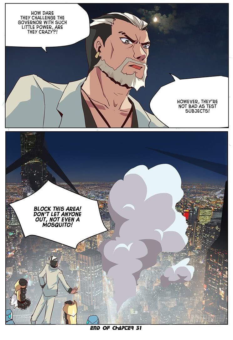 Girl and Science Chapter 31 page 13 - Chapter 31: Shot down
