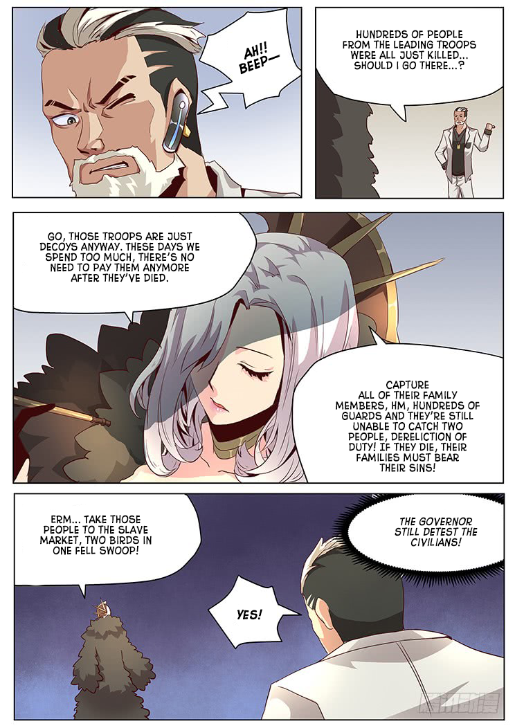 Girl and Science Chapter 31 page 5 - Chapter 31: Shot down