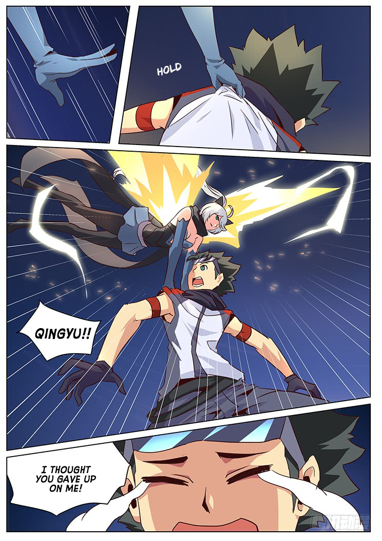 Girl and Science Chapter 31 page 7 - Chapter 31: Shot down