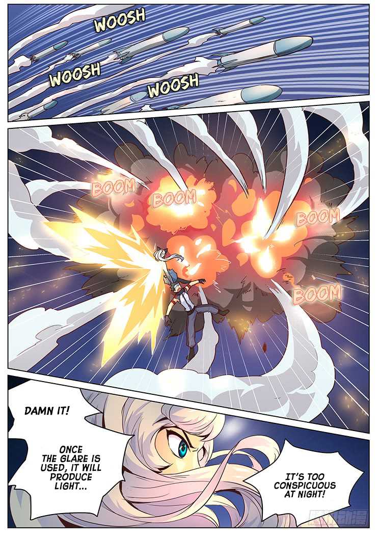 Girl and Science Chapter 31 page 9 - Chapter 31: Shot down