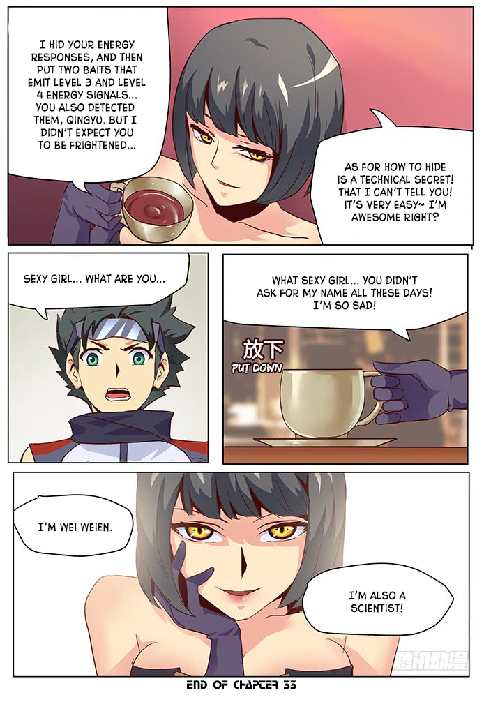 Girl and Science Chapter 33 page 13 - Chapter 33: What are you doing here?