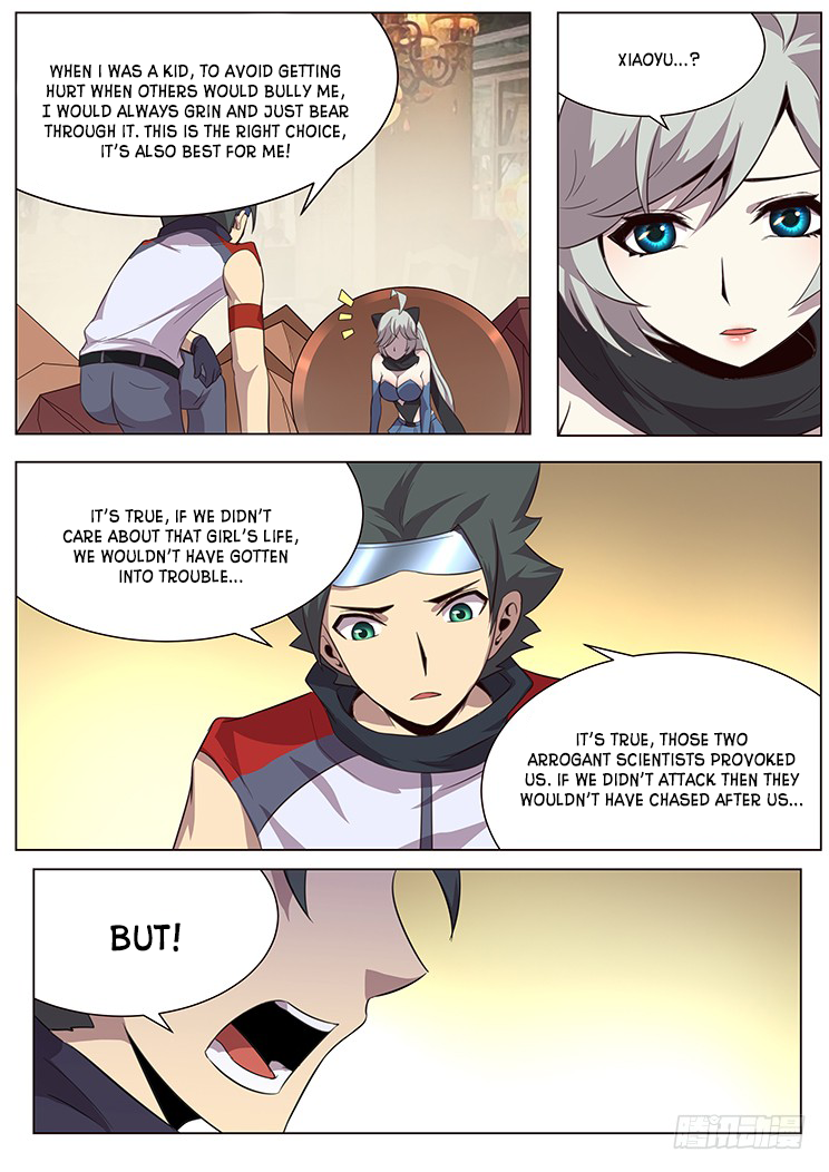 Girl and Science Chapter 33 page 5 - Chapter 33: What are you doing here?