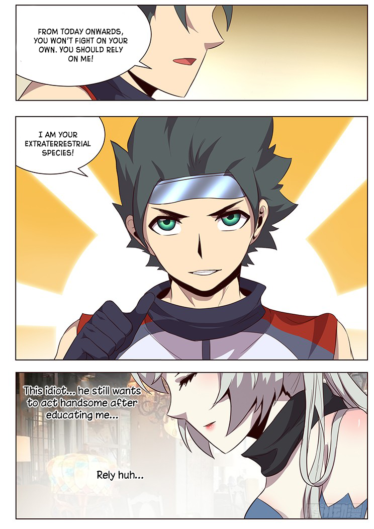 Girl and Science Chapter 33 page 8 - Chapter 33: What are you doing here?