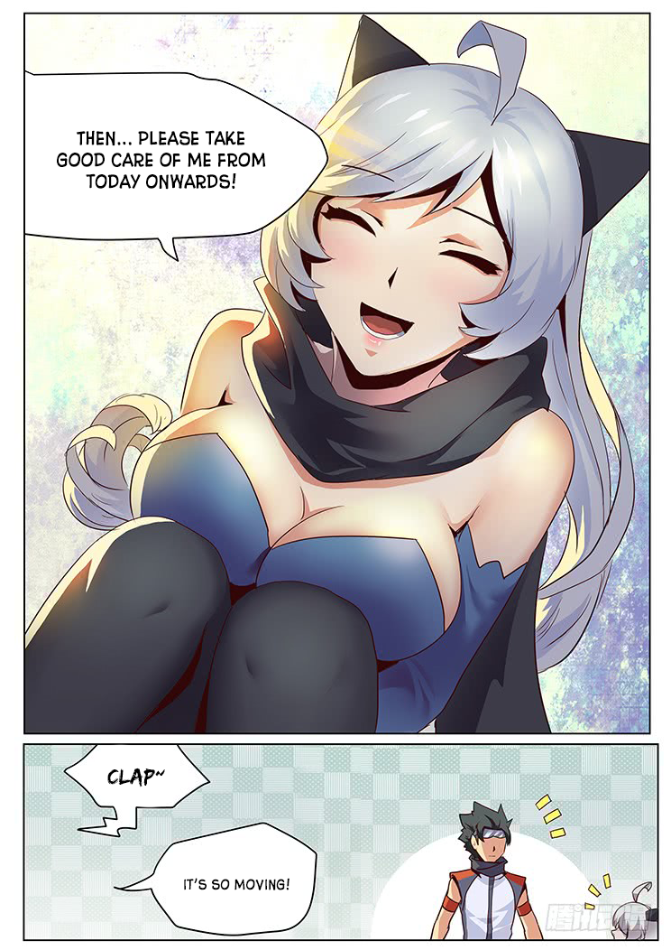 Girl and Science Chapter 33 page 9 - Chapter 33: What are you doing here?