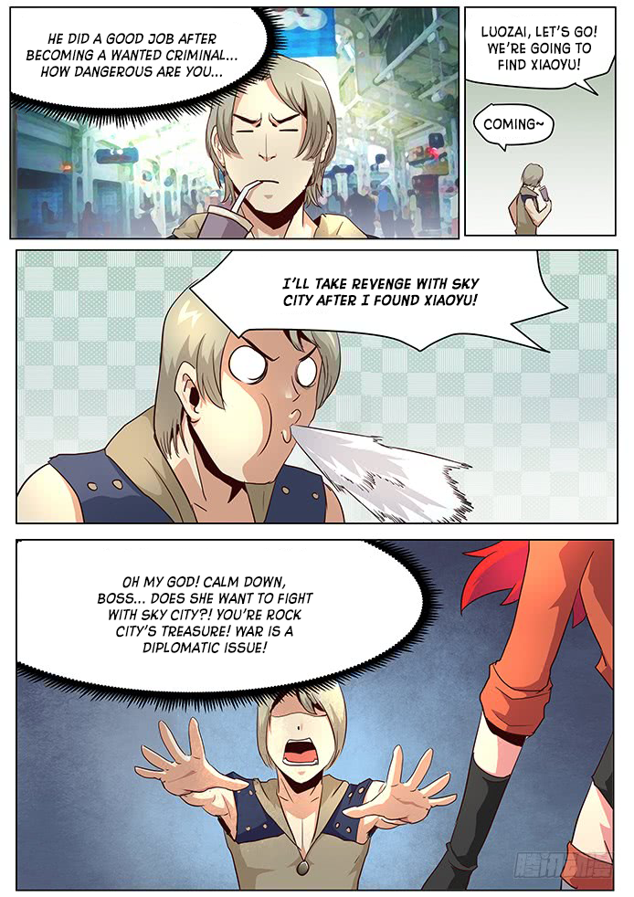 Girl and Science Chapter 34 page 3 - Chapter 34: Let's negotiate