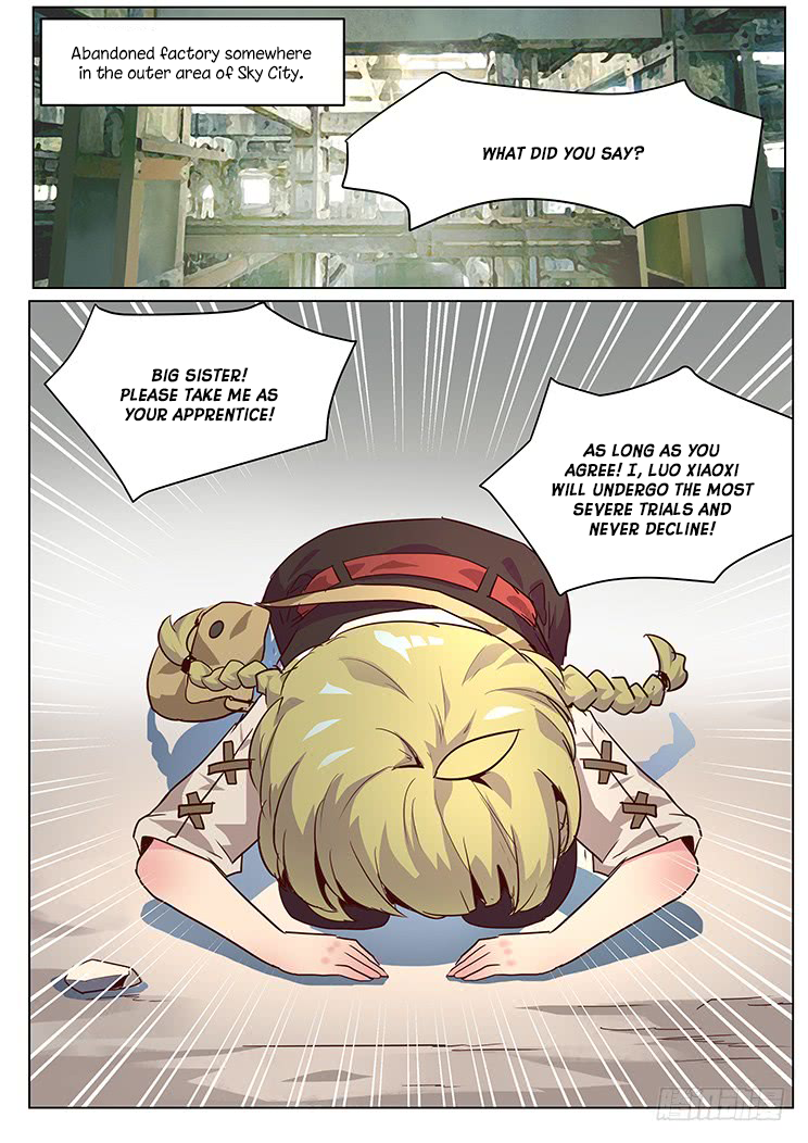 Girl and Science Chapter 34 page 4 - Chapter 34: Let's negotiate