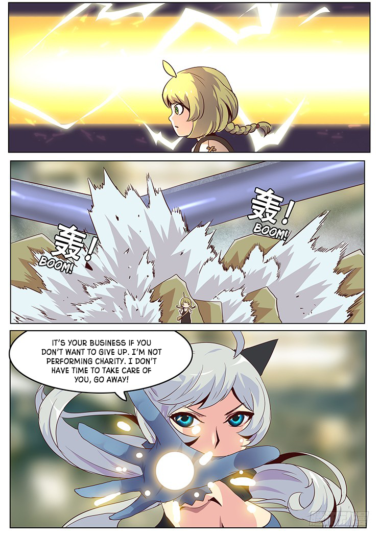 Girl and Science Chapter 34 page 8 - Chapter 34: Let's negotiate